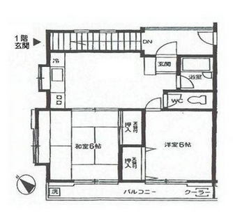 東京都豊島区長崎６丁目 賃貸アパート 2LDK