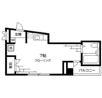 東京都練馬区豊玉上２丁目 賃貸マンション 1R