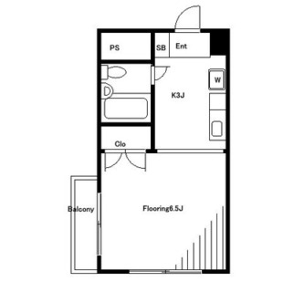 東京都練馬区栄町 賃貸マンション 1K