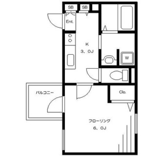 東京都練馬区栄町 賃貸マンション 1K