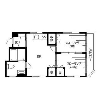 東京都練馬区小竹町１丁目 賃貸マンション 2DK