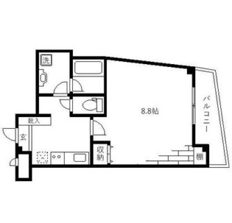 東京都練馬区小竹町１丁目 賃貸マンション 1K