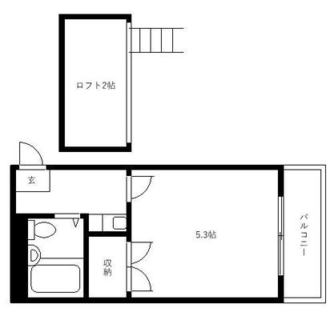 東京都中野区江原町３丁目 賃貸アパート 1K