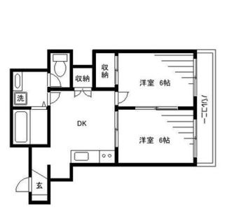 東京都練馬区桜台１丁目 賃貸マンション 2DK